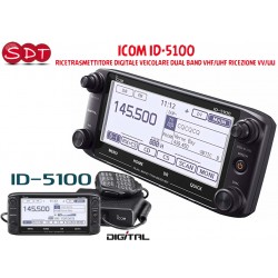 ICOM ID-5100  RICETRASMETTITORE DIGITALE VEICOLARE DUAL BAND VHF/UHF RICEZIONE VV/UU