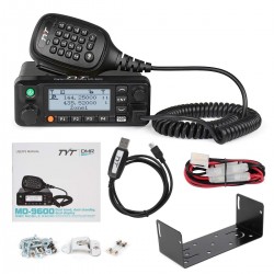 TYTERA TYT MD 9600 RICETRASMITTITORE VEICOLARE DMR DUAL BAND ANALOGICO/DIGITALE 136-174/400-480MHz 3000 canali 50W VHF/45W UHF
