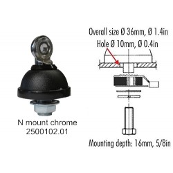 DIAMOND "ORIGINALE" D-3000N ANTENNA DISCONE RX: 25/3000 MHz TX: 50MHz (20W), 144, 430, 904 e 1200 MHz (200W) - CONNETTORE N
