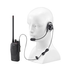 ICOM HS-94LWP AURICOLARE/MICROFONO CON GAMBO REGOLABILE E ARCHETTO