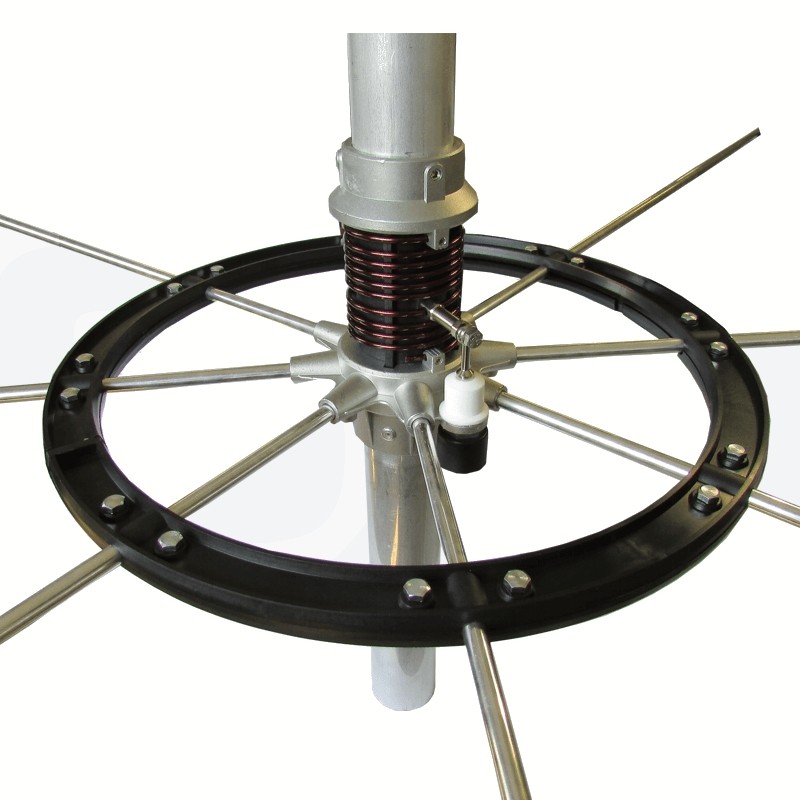 SIRIO BLIZZARD 2700 ANTENNA 26 28 MHz TARABILE 5/8 λ GROUND PLANE