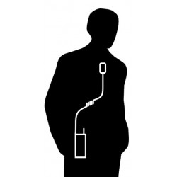 SM-01 MICROFONO/ALTOPARLANTE CON PTT PER ICOM/ALINCO/STANDARD/INTEK/MIDLAND