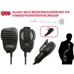 PJD-3602 MICROFONO/ALTOPARLANTE PER KENWOOD/POLMAR/BAOFENG/WOUXUN