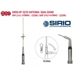 SIRIO HP 2070 ANTENNA  DUAL BAND VHF (141-149MHz - 150W) / UHF (442-447MHZ - 100W)