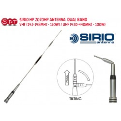SIRIO HP 2070HP ANTENNA  DUAL BAND VHF (142-148MHz - 150W) / UHF (430-440MHZ - 100W)