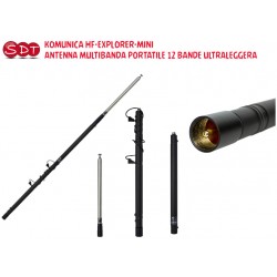 PRO-X1R ANTENNA VEICOLARE MULTIBANDA HF/VHF/UHF 11 BANDE ATTACCO PL-259