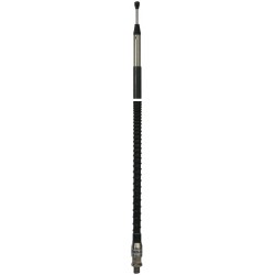 Kit CB SIRIO KIT1 FLEX-LOG 3, BASE 3/8", SUPPORTO ANTENNA INOX, CAVO 4MT RG 58