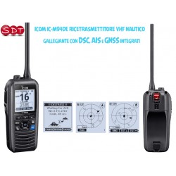 ICOM IC-M94DE RICETRASMETTITORE VHF NAUTICO GALLEGIANTE CON DSC, AIS e GNSS INTEGRATI