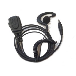 Proxel PJD-1307C-777PRO Micro-Auricolare Con Connettore 3,5mm E Cavo Spiralato – Compatibile Con Midland A777PRO E Alan 777PRO