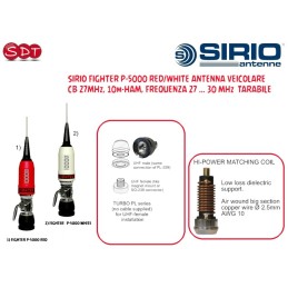 SIRIO FIGHTER P-5000 PL RED...
