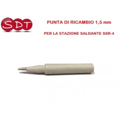 PUNTA DI RICAMBIO 1,5 mm  PER LA STAZIONE SALDANTE SSR-4