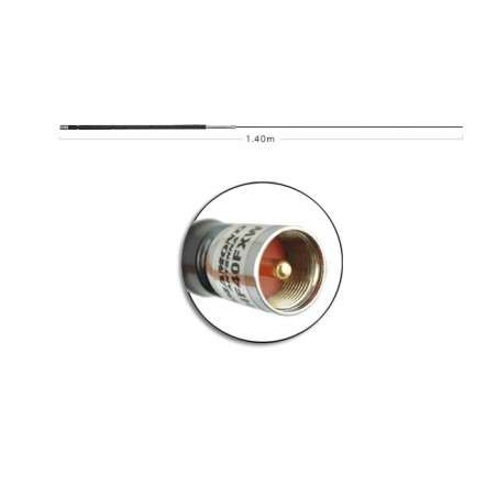 Antenna Diamond X-30N - 1.30 Metri Per Bande 144/430 MHz, Connettore N, Guadagno 3.0/5.5 DB