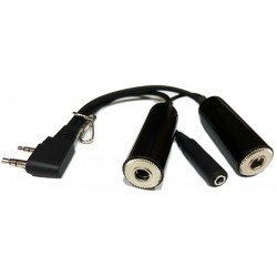 ICOM OPC-499 ADATTATORE PER CUFFIE AERONAUTICHE