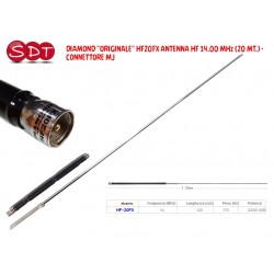 DIAMOND "ORIGINALE" HF40FXW ANTENNA HF 7.00 MHz (40 MT.) - CONNETTORE MJ