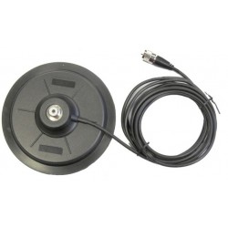 MB-MJ175 BASE MAGNETICA DIAM 175mm, CAVO RG58 DA 4MT, CONN.PL