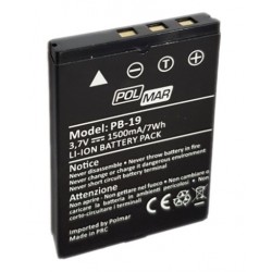 POLMAR PB-19 BATTERIA ORIGINALE  3,7V - 1500 Mah PER NAVY-015F