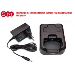 POLMAR CB-13 CARICABATTERIA  (VASCHETTA+ALIMENTATORE) PER SKUBA