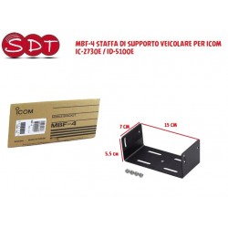 MBF-4 STAFFA DI SUPPORTO VEICOLARE PER ICOM IC-2730E / ID-5100E