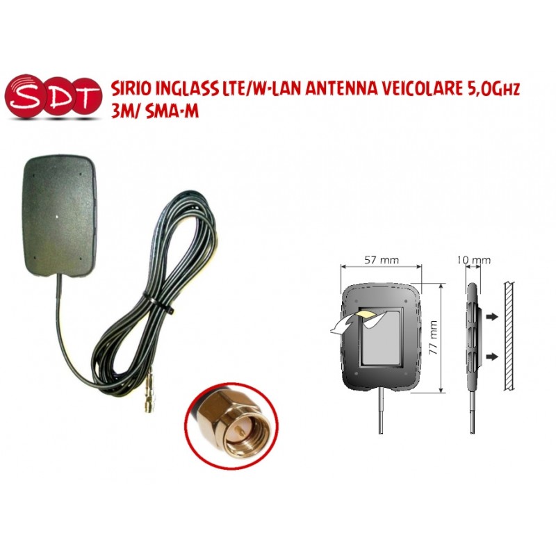 DIAMOND "ORIGINALE" D-3000N ANTENNA DISCONE RX: 25/3000 MHz TX: 50MHz (20W), 144, 430, 904 e 1200 MHz (200W) - CONNETTORE N