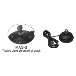 SIRIO PM-100S BASE MAGNETICA ATTACCO DV 100 mm GUARNIZIONE IN GOMMA CON CAVO E CONNETTORE PL-259